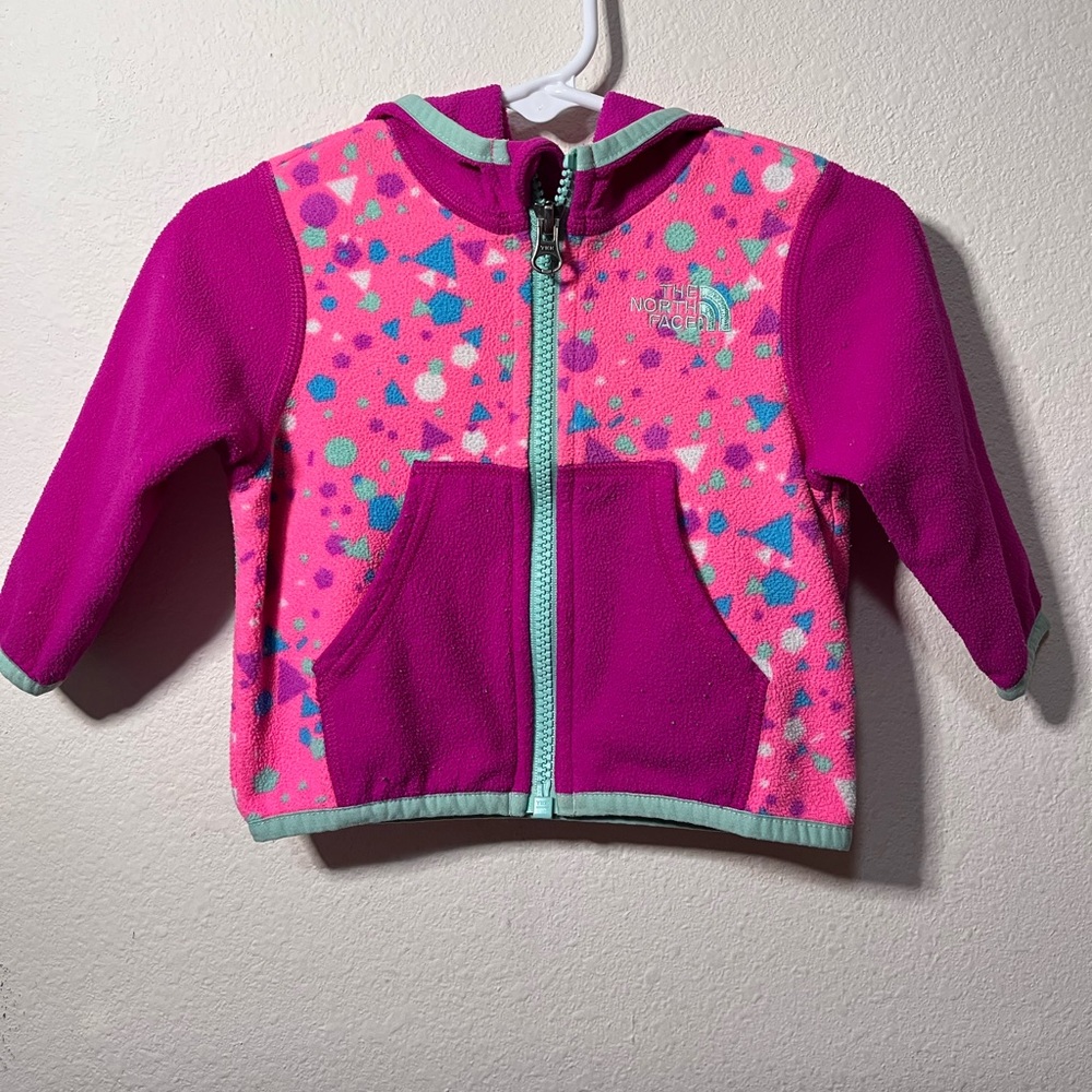 North face fleece jacket, runs large.